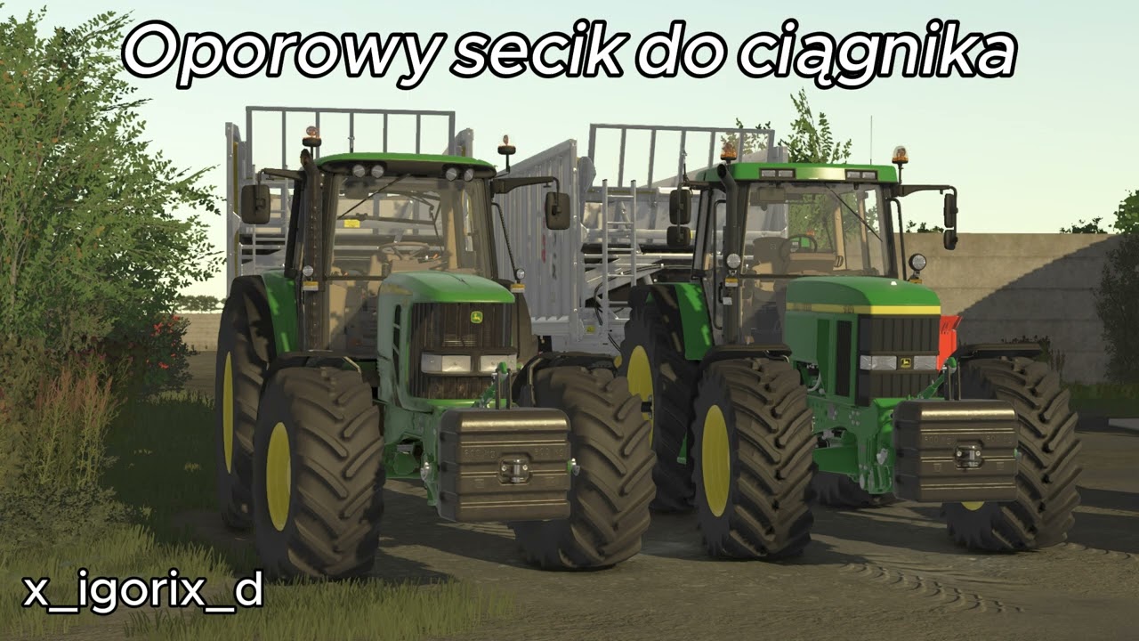 🚜⛔ Oporowy secik do ciągnika ⛔🚜
