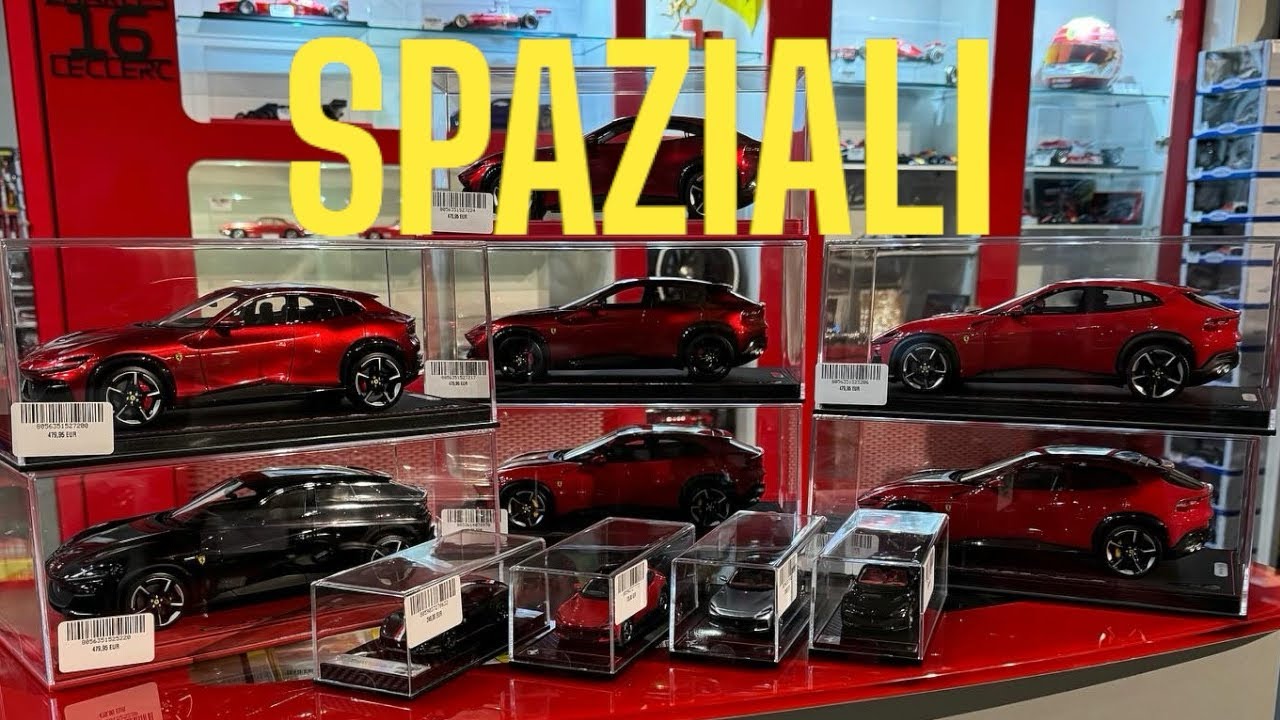 FERRARI PUROSANGUE IN SCALA, semplicemente Spaziale