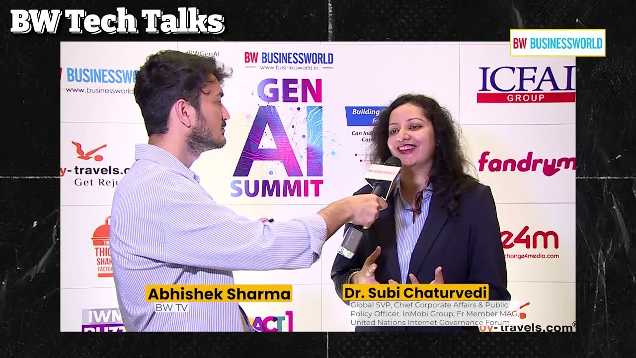 In Conversation with Dr Subi Chaturvedi, InMobi Group | BW Gen AI Summit