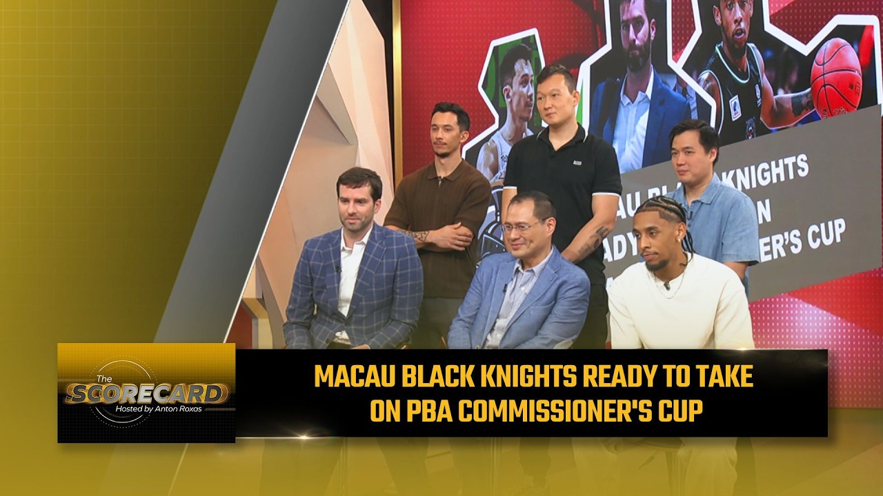 Команда &laquo;Макао Блэк Найтс&raquo; готовится к Кубку комиссара PBA | Историческая команда-гость 50-го сезона