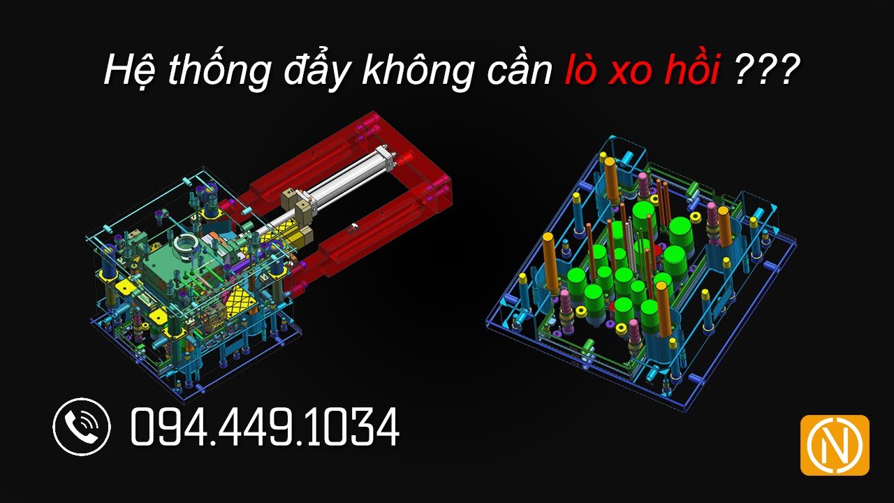 Hệ thống đẩy không cần lò xo hồi ???