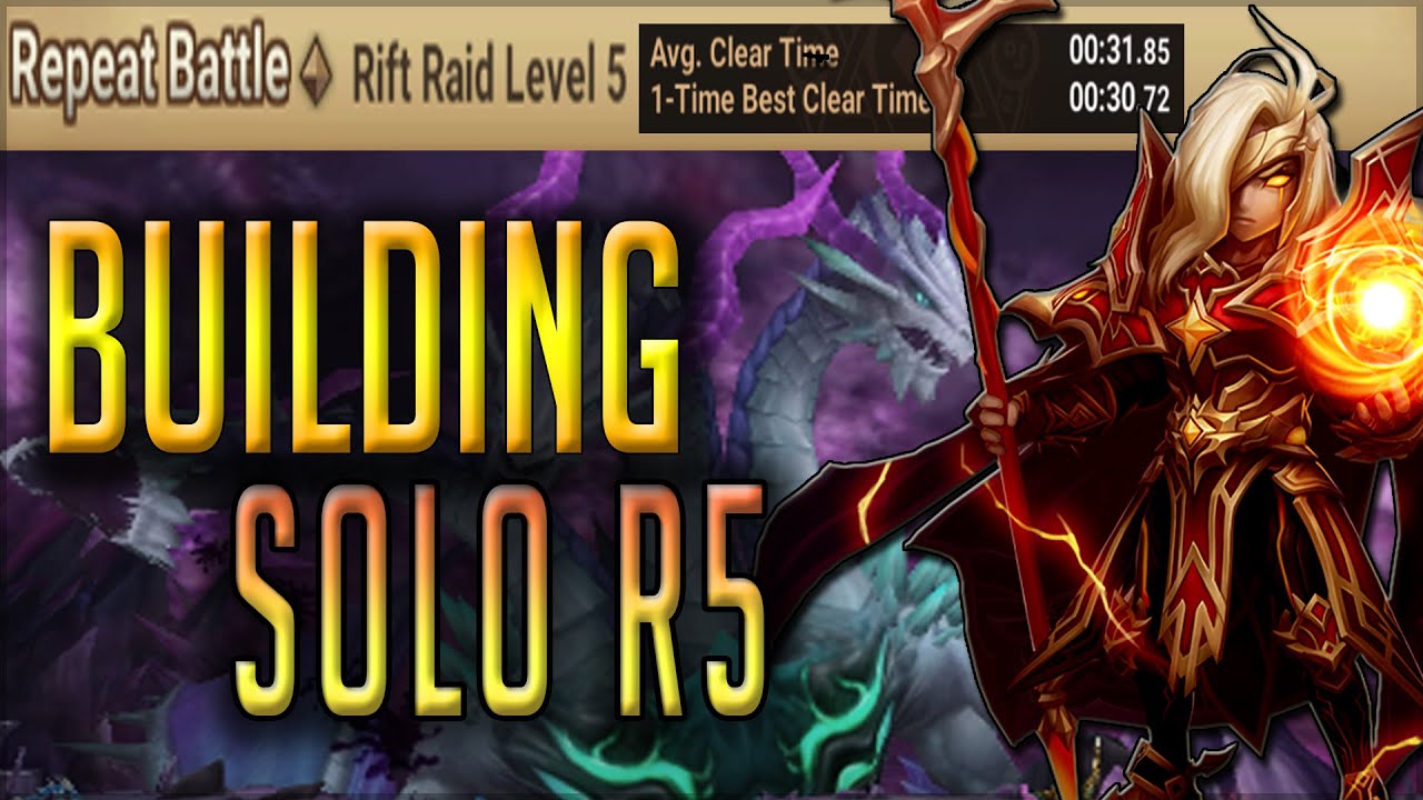 Detailed guide for a 32 sec solo R5 team.