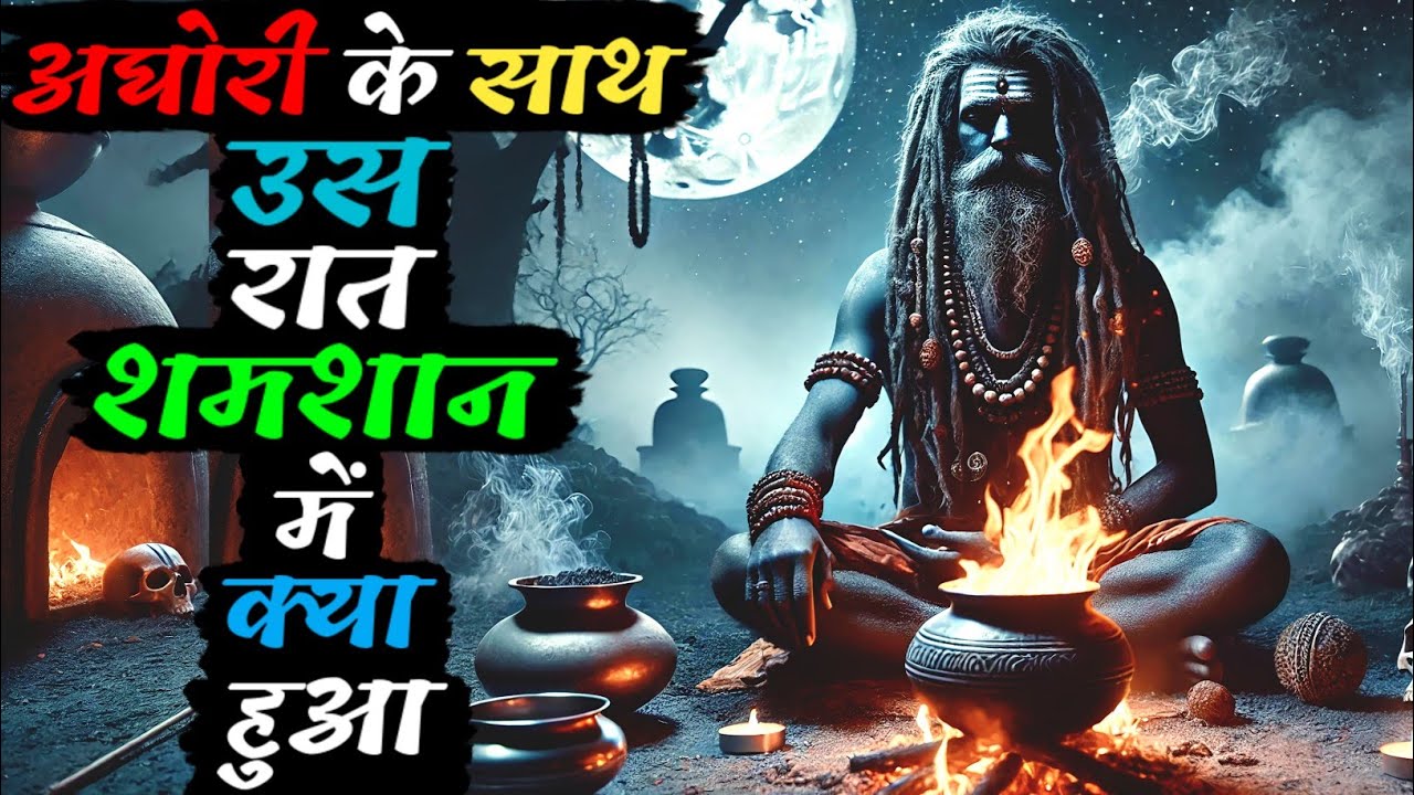 अघोरी के साथ उस रात श्मशान में क्या हुआ? | एक रहस्यमय कथा | Chandal Baba