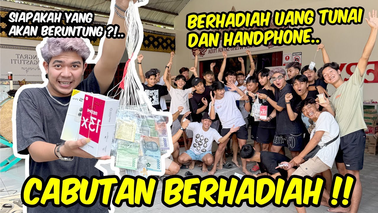 HADIAHNYA GAK MAIN-MAIN !! Nyobain main cabutan seru bareng anak GSKY