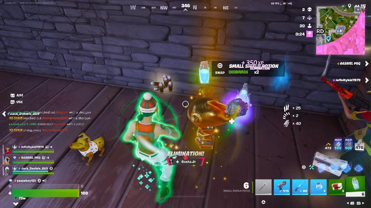 Finsh of our game