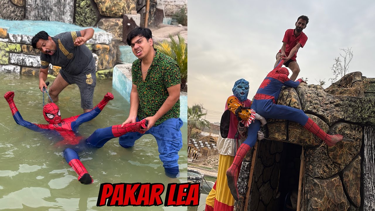 Spider-Man Ko Pakar Lea 🥳 Lakin Kuch Galt Howa