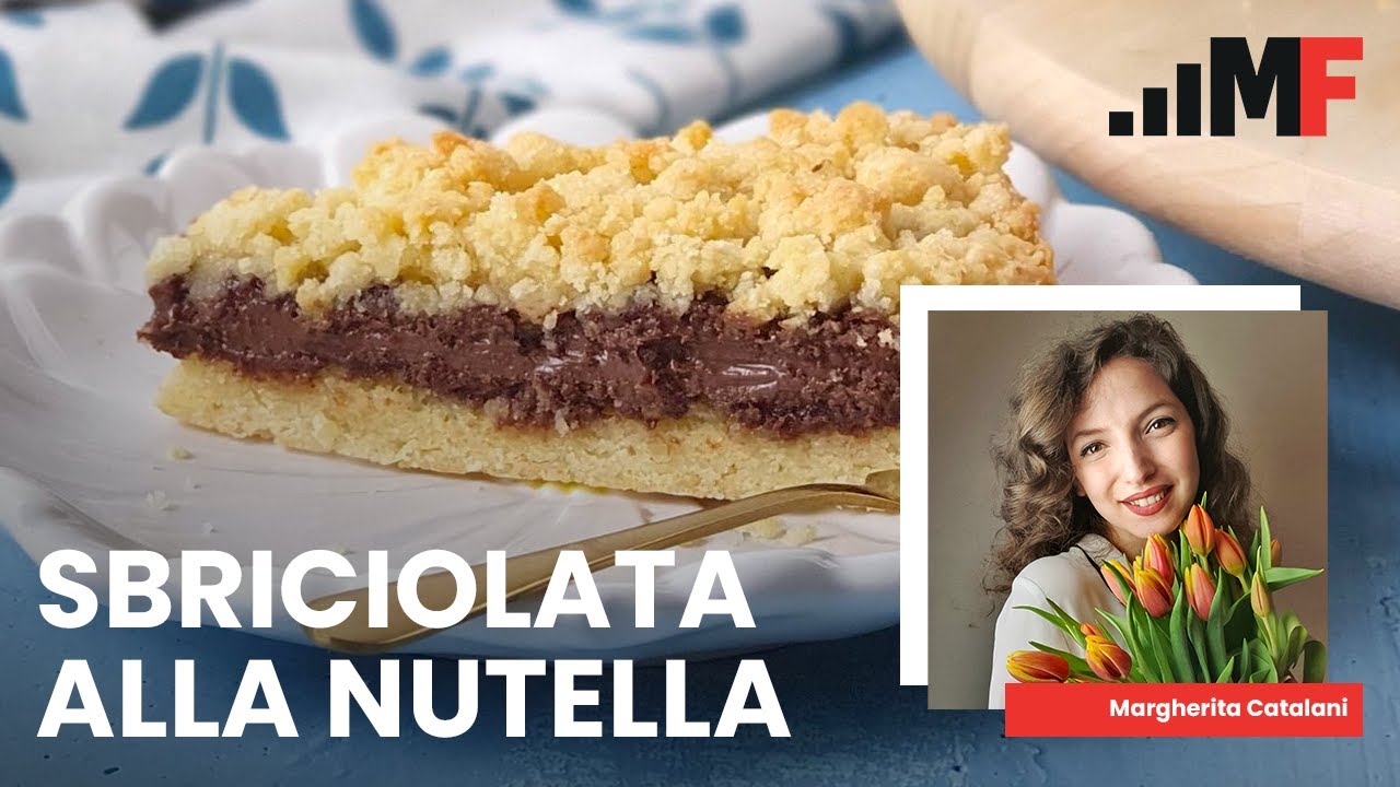 Sbriciolata alla Nutella, la ricetta facile di uno dei dolci pi&ugrave; golosi di sempre!
