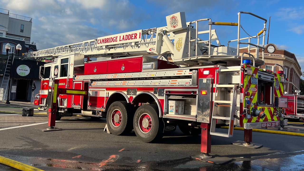 [ Somerville, MA ] 3-Alarm Taxpayer Fire - Chinese Restaurant