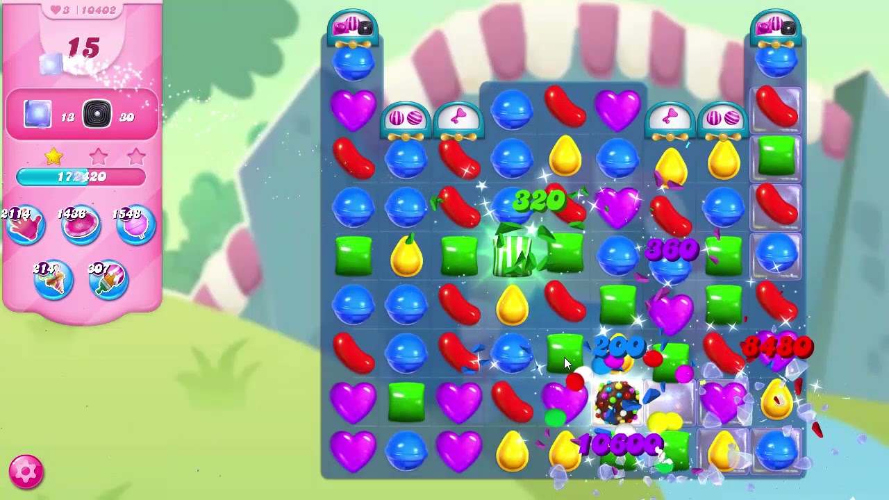Candy Crush Saga Level 10402 NO BOOSTERS