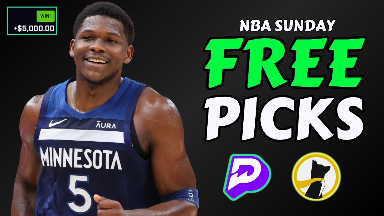 BEST NBA SUNDAY PRIZEPICKS TODAY (HUGE VALUES💥) | PLAYER PROPS & PREDICTIONS May 10th #nba