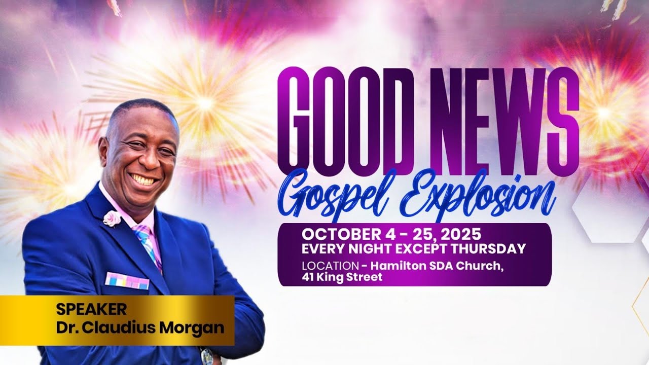 11/Oct/2025 – Good News Gospel Explosion Series | Speaker: Pastor Dr. Claudius Morgan