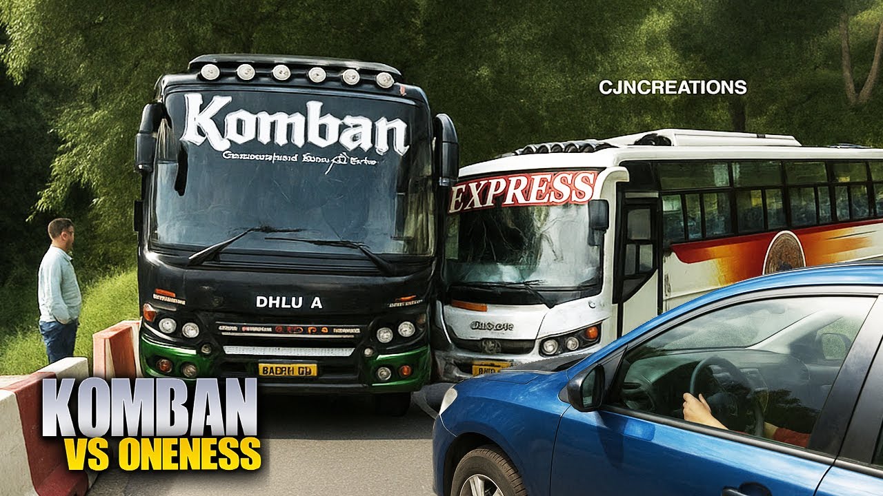 KERALA BUS WAR KOMBAN VS ONENESS (ETS MODS)