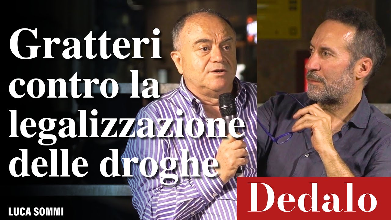 Gratteri contro la legalizzazione delle droghe