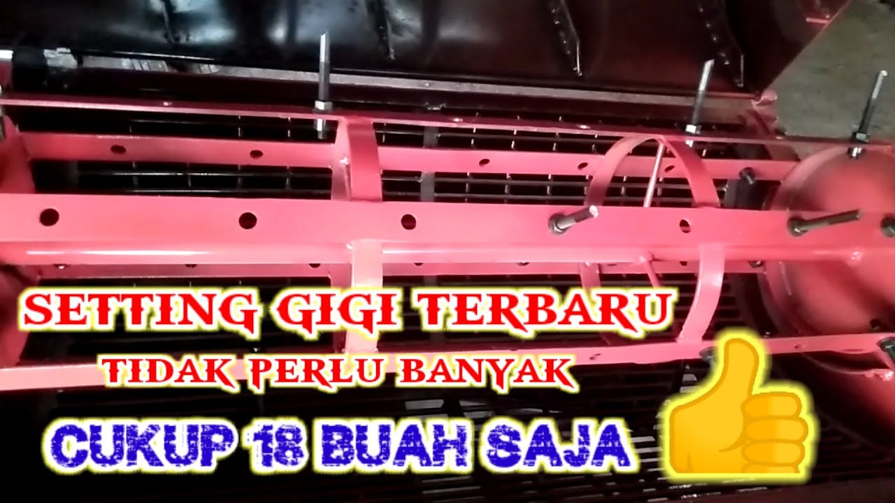 Settings gigi terbaru dengan jumlah 18 buah