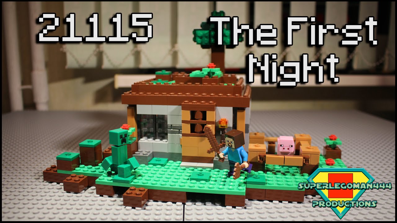 Lego Minecraft 21115 The First Night Review