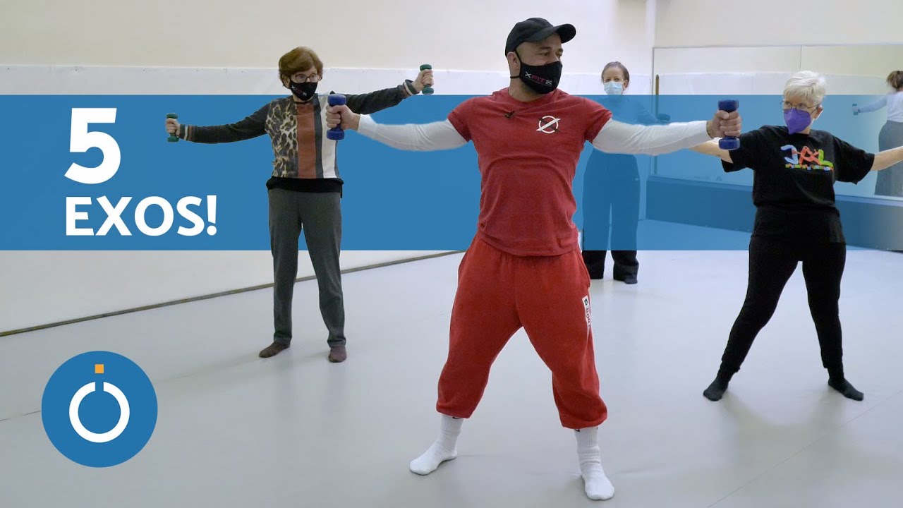 Sport pour SENIOR avec des HALTÈRES  💪  GYM pour SENIOR