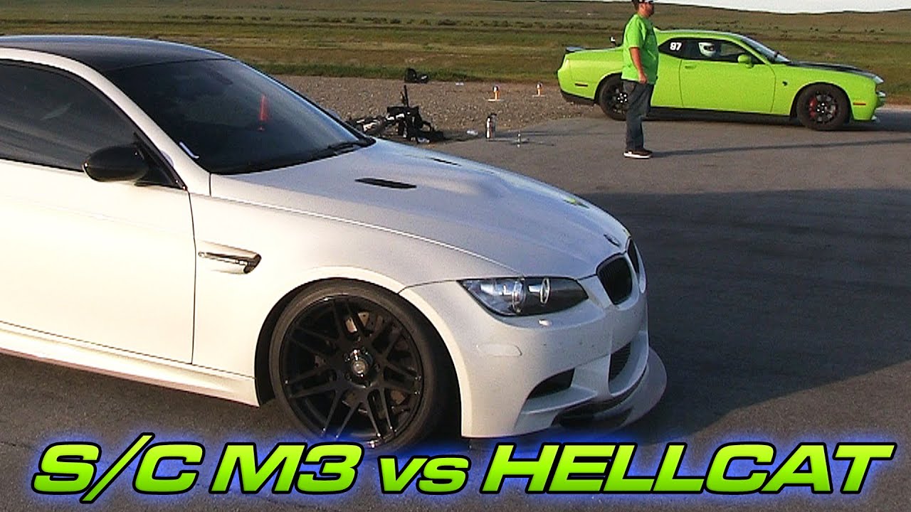 Supercharged M3 vs Challenger Hellcat