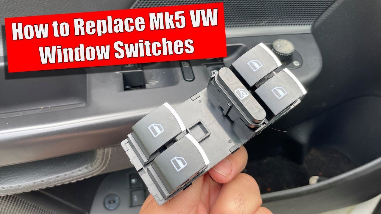 How to Replace MK5 VW Window Switches