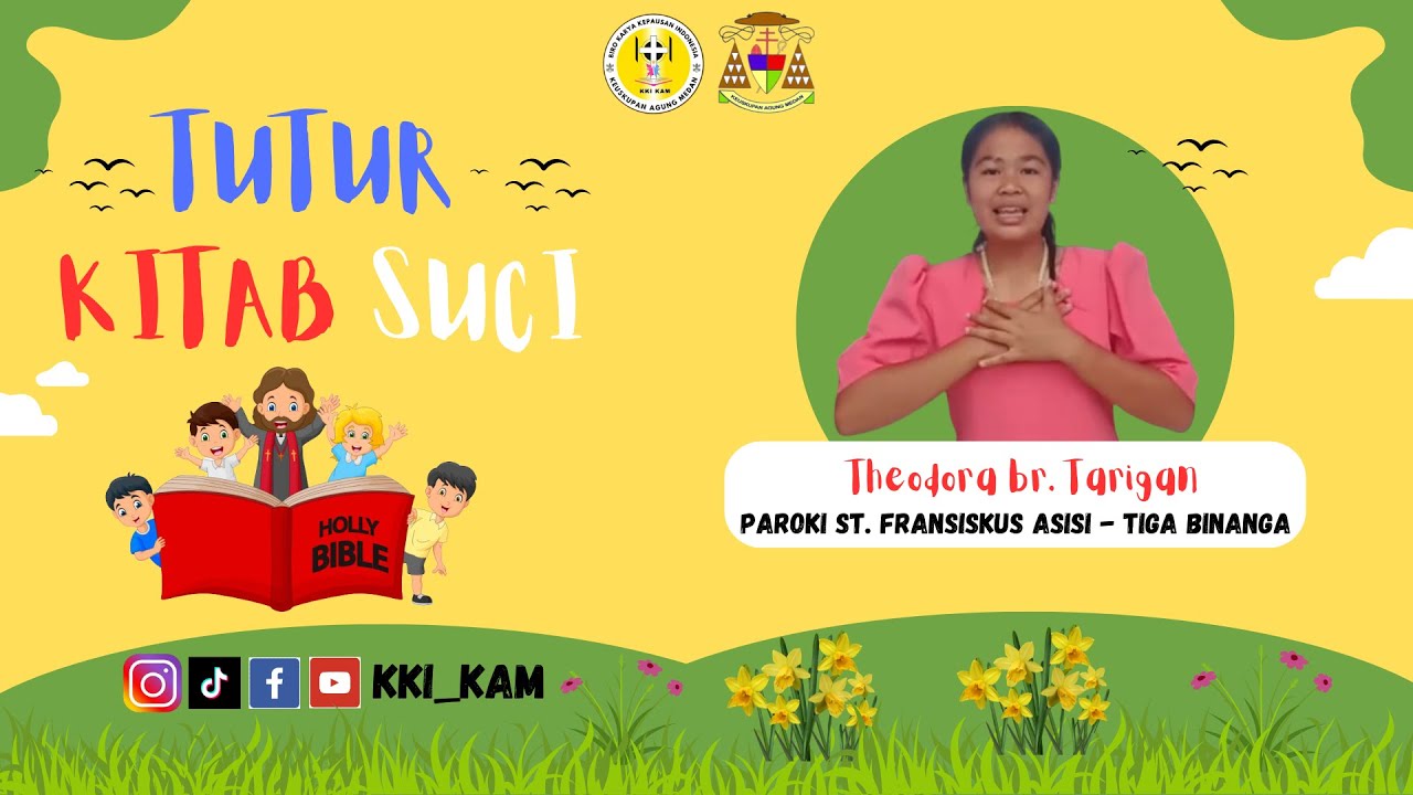 TUTUR KITAB SUCI, MINGGU 01 JUNI 2025 // THEODORA BR. TARIGAN
