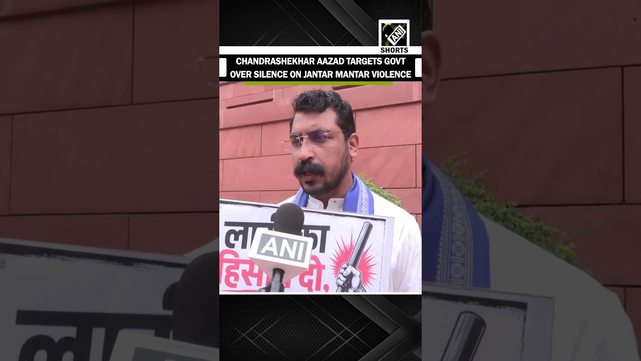 &ldquo;What message will it convey?&rdquo;, Chandrashekhar Aazad questions govt on police action in NEET protest