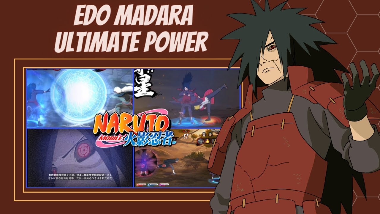 EDO MADARA ULTIMATE POWER | Ranked PvP | 86 | Naruto Mobile