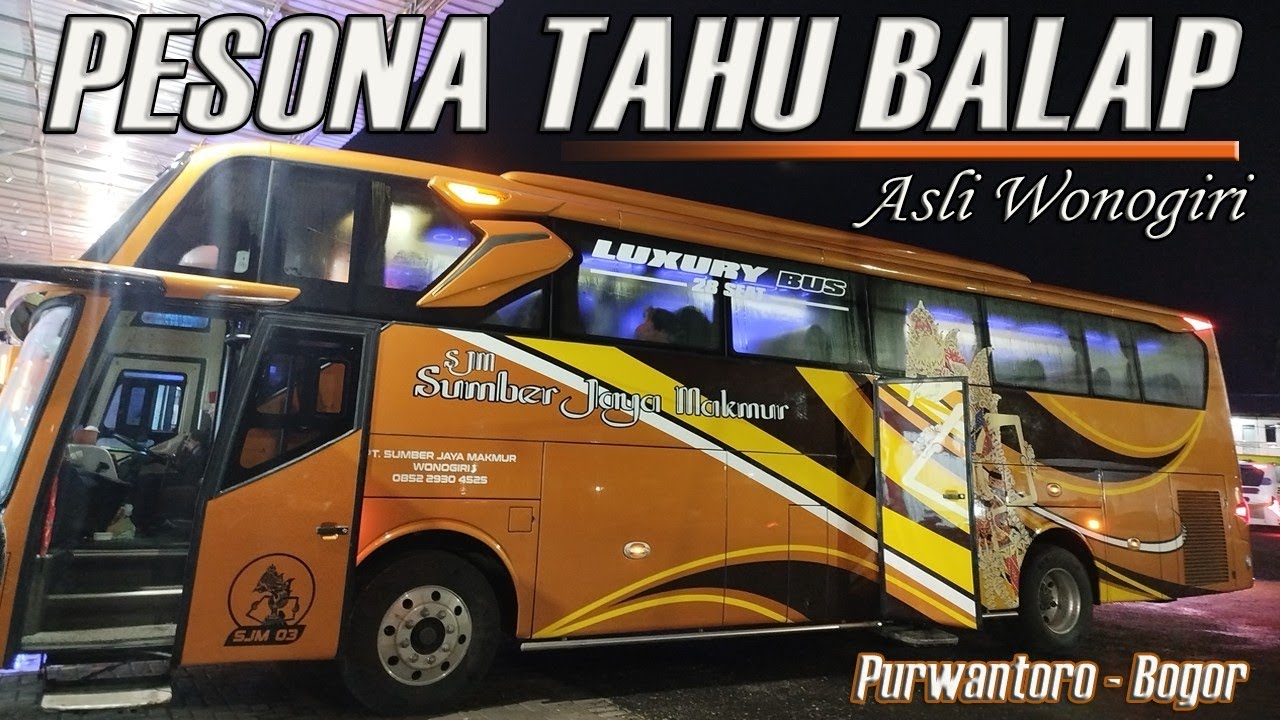 NYOBAIN BUS BARU DI JALUR WONOGIRI‼️Trip Report Sumber Jaya Makmur 