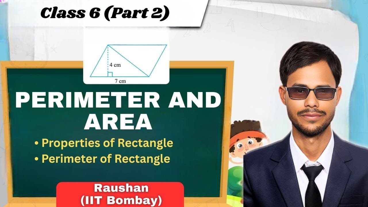 Perimeter and Area NCERT class 6th math part 2