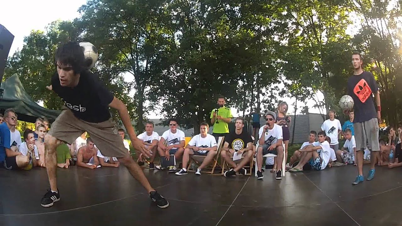 Puchar Polski Freestyle Football - Żerków 2012 FINAL BATTLE: MichRyc vs Szymo