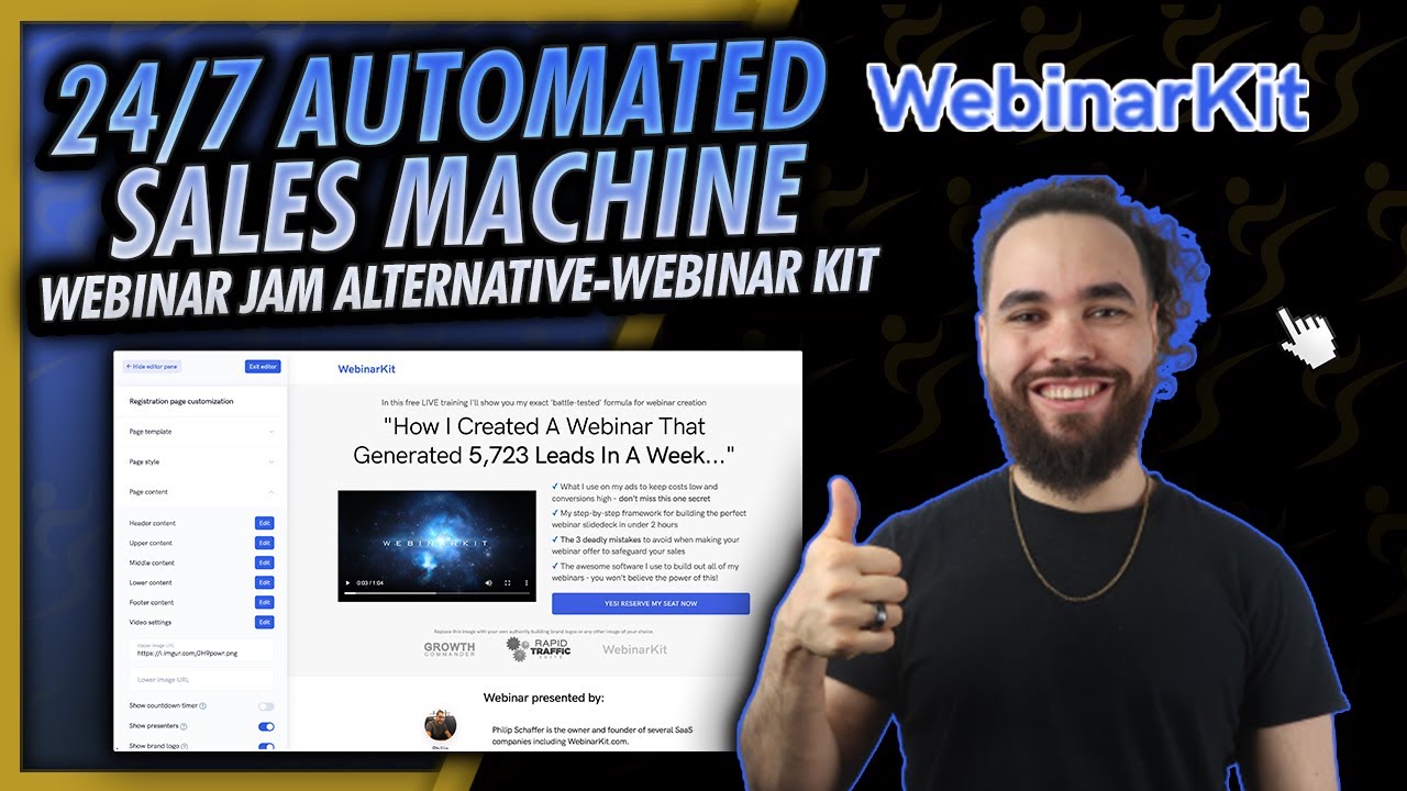 Automate Your Sales Growth With An Evergreen Webinar Machine WebniarKit 🤑 WebinarJam Alternative