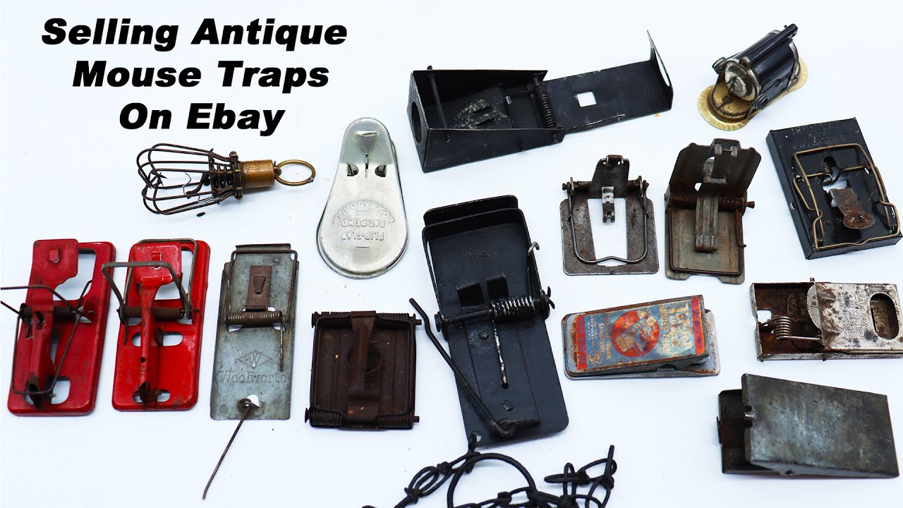 I Sold More Rare Valuable Antique Mouse Traps on eBay - Huge Prices. Mousetrap Monday