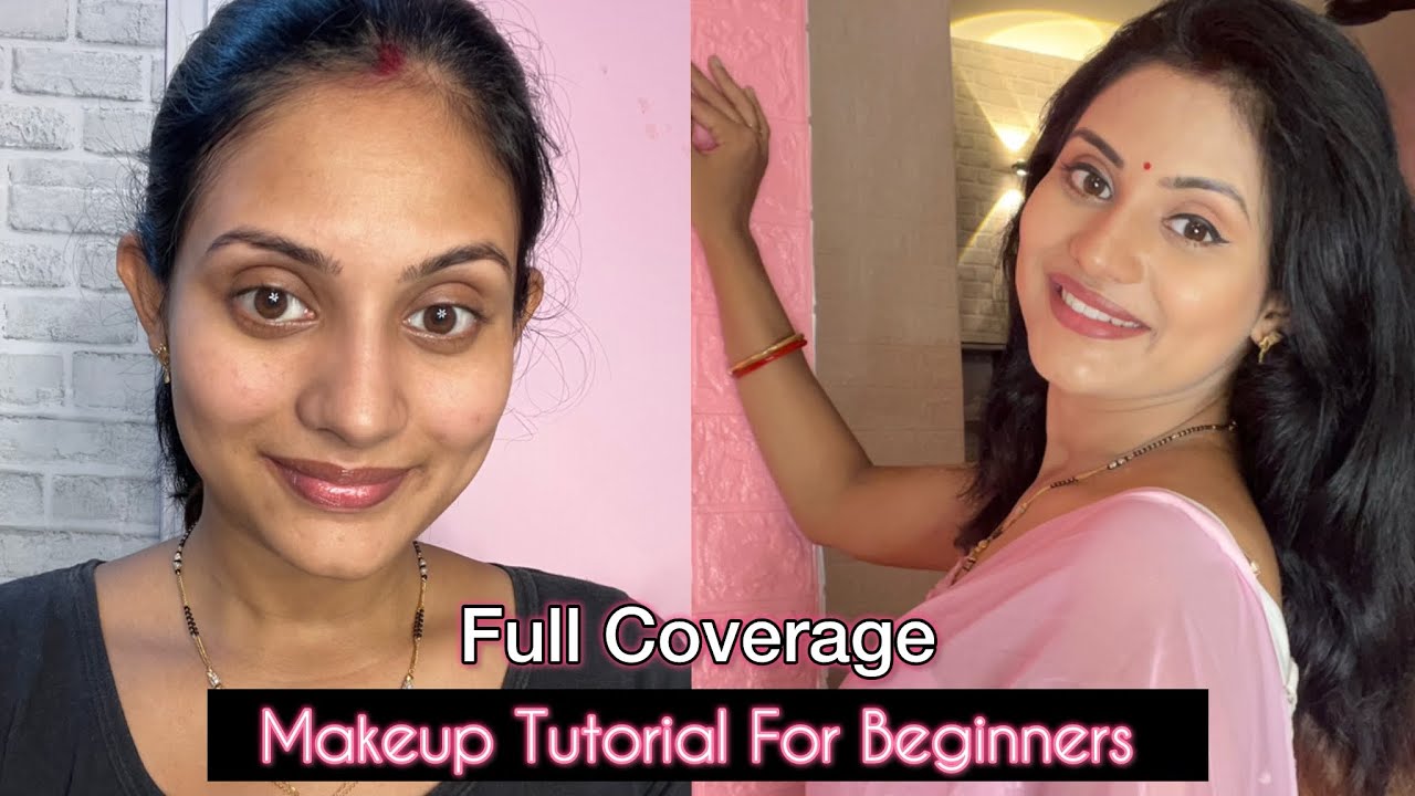 Try this Long lasting - Full coverage easy  MAKEUP LOOK by Yourself || Sradha Panigrahi