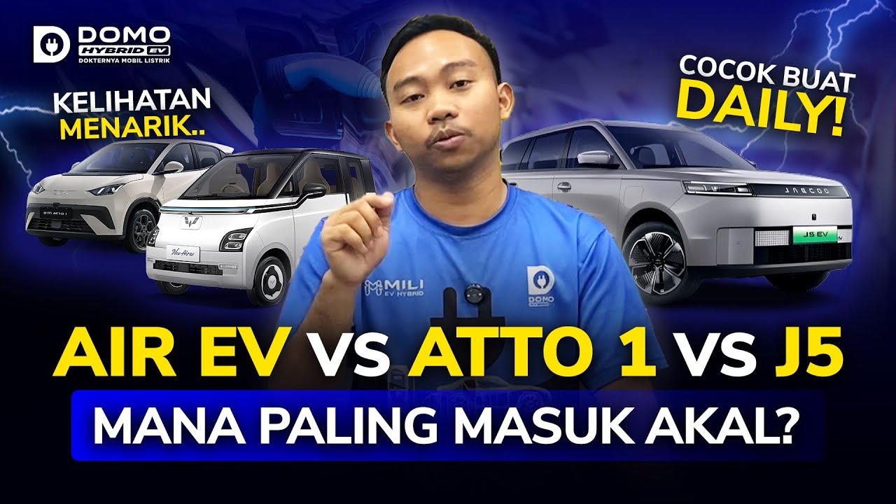 EV 200 JUTAAN‼️: PILIH MURAH, PILIH NAMA BESAR, ATAU PILIH MASA DEPAN⁉️ - Domo Hybrid & EV