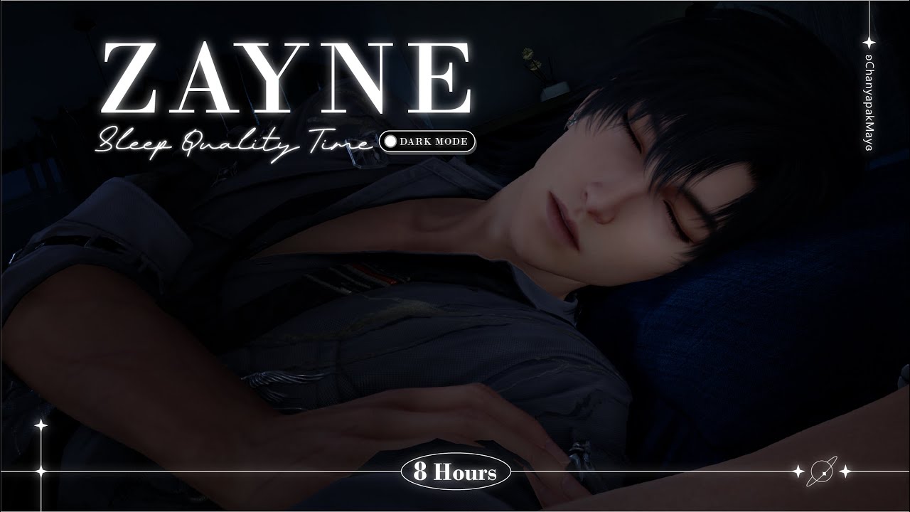 【Dark 8 HOURS】Sleep in Zayne’ Arms | Rainy Romance | Sleep Quality Time | Love and Deepspace ASMR