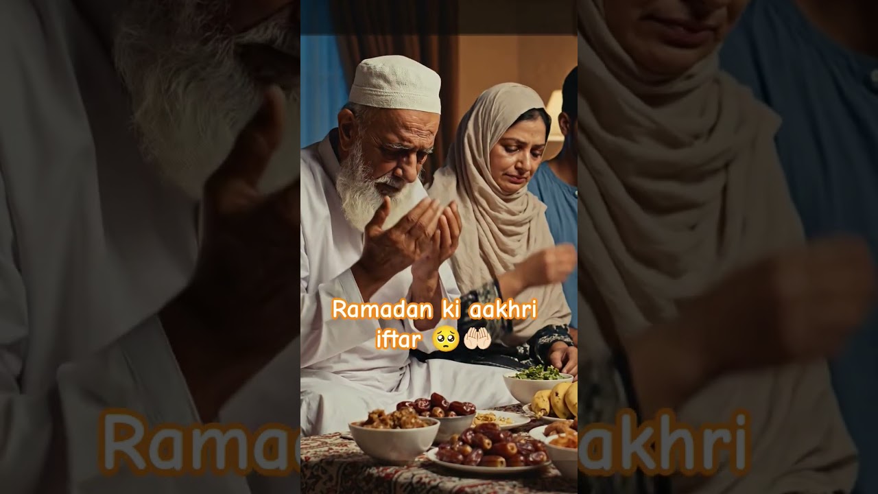 Ramazan ki aakhri iftar 🥺🤲🏻