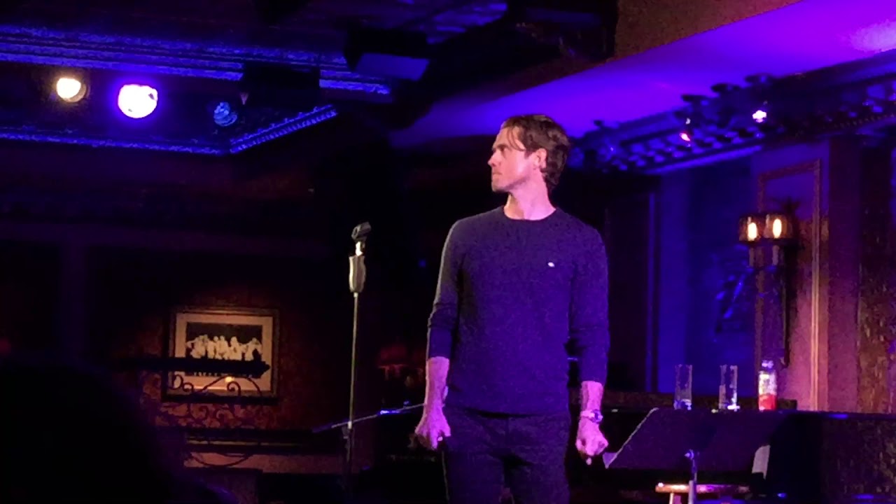 Aaron Tveit @ Feinstein’s 54 Below (1/16/2019) 