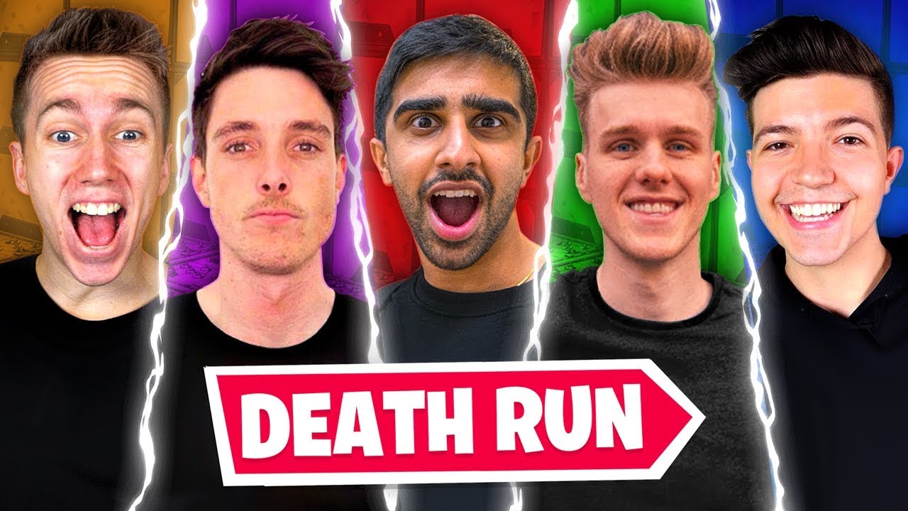 The YOUTUBER DEATH RUN in Fortnite Creative