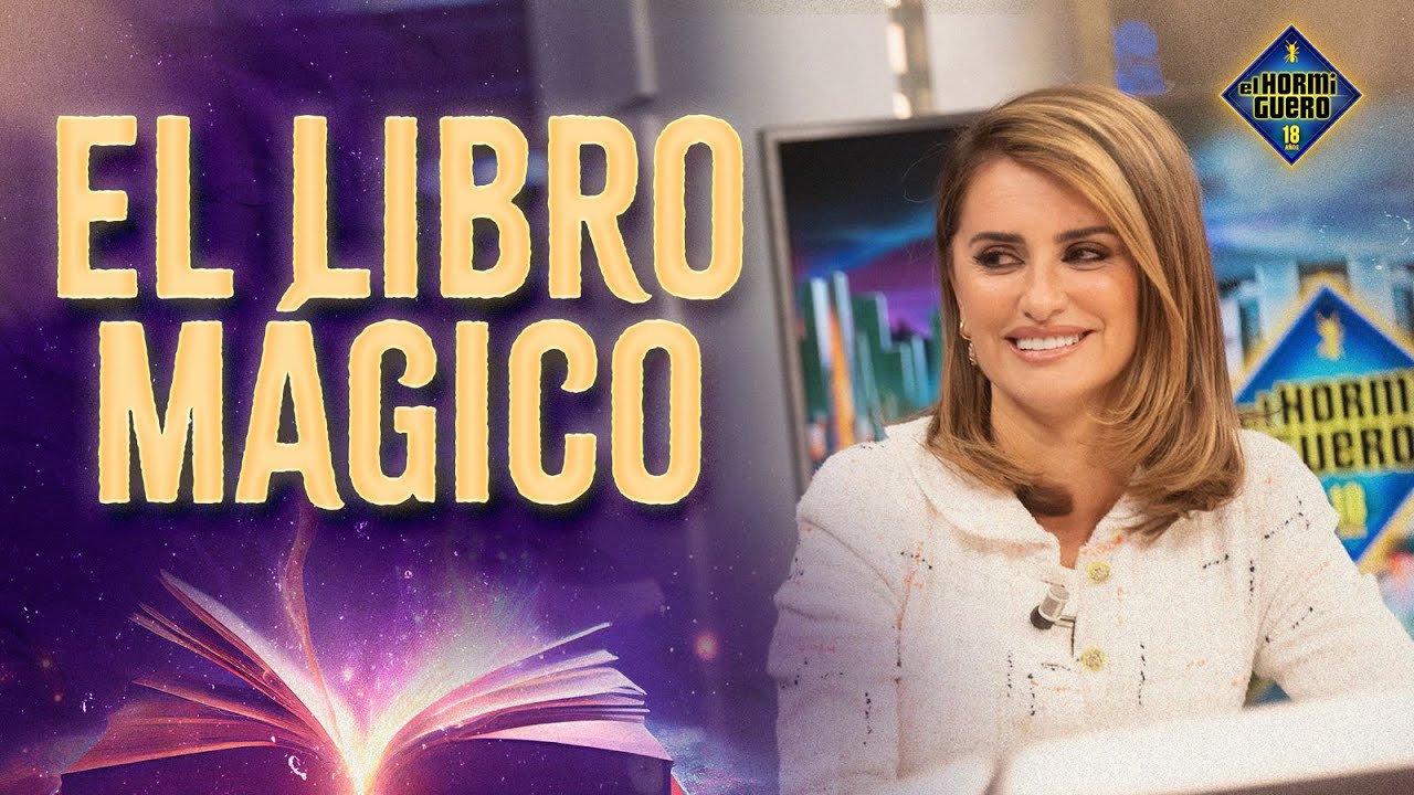 La historia de Penélope Cruz contada en un libro muy especial - El Hormiguero