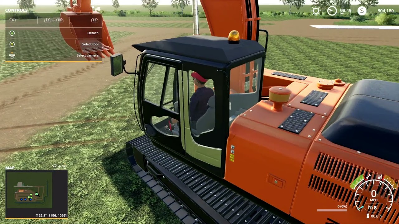 FS19  HITACHI  ZX290LC  Hydraulic Excavator