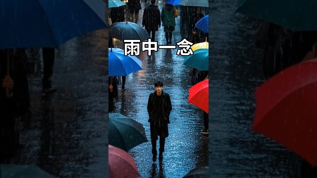 情感共鳴《雨中一念》 🌧️🌈#情感反思 #人生覺醒 #雨天故事