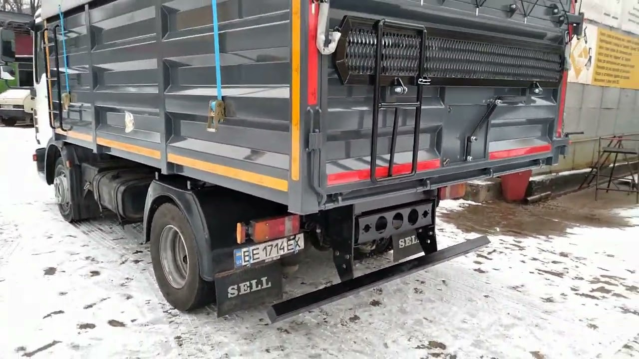 MAN TGL 12 220  САМОСВАЛ ЗЕРНОВОЗ. #man  #переоборудование  #самосвал  #зерновоз  #кузов