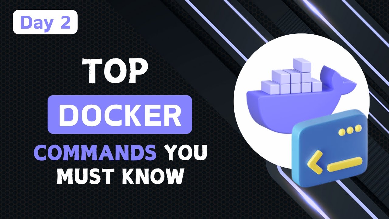 Day 2 - Docker Basics for Beginners | Top Docker Commands You MUST Know!