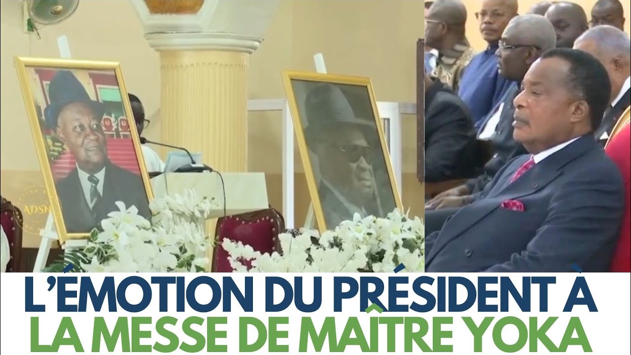 Hommage National à Maître Aimé Emmanuel Yoka – Une Messe Chargée d’Émotion à Brazzaville