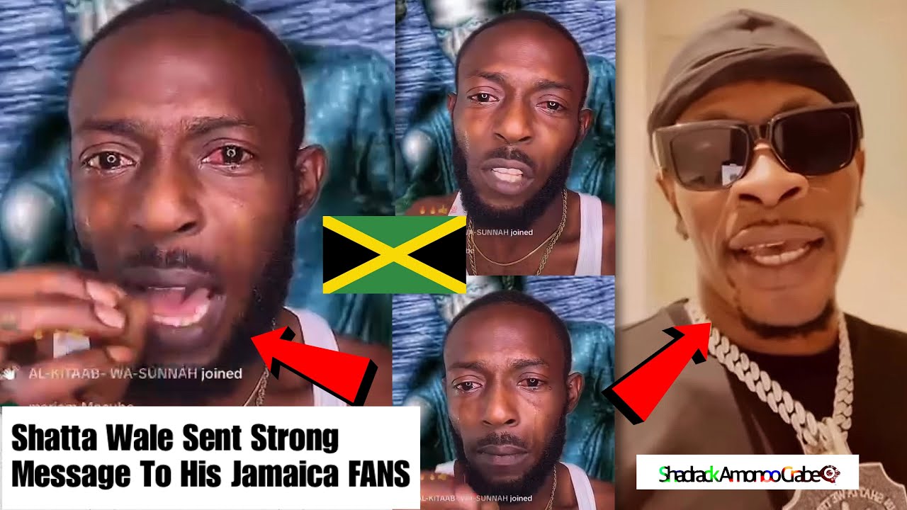 A Jamaican Man Cried After Listening To This SHATTA WALE’S SONG-Africans Should Protect Shatta Wale😢