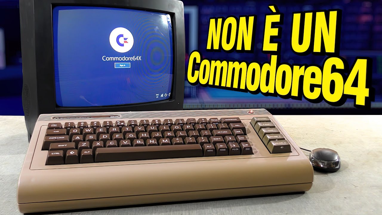 Ho installato Windows su un Commodore 64 - Restauro un Commodore C64X