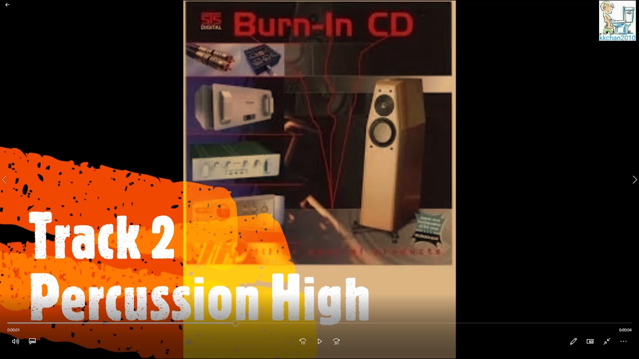 4K Burn-in CD.煲機王.Track 2 ... Percussion High(2003, STS DIGITAL) &ndash; HI END AUDIOPHILE TEST