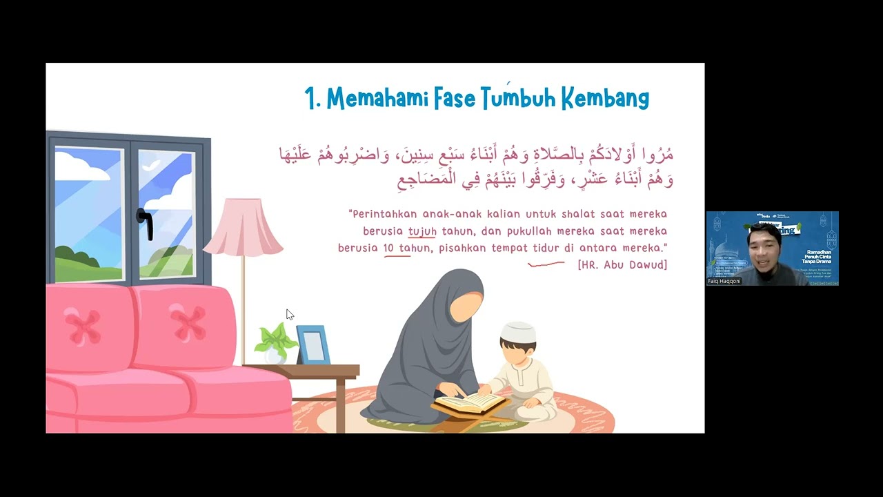 Kelas Parenting - Ramadan Penuh Cinta Tanpa Drama (Mengenalkan Ramadan Lewat Pendekatan Islam)