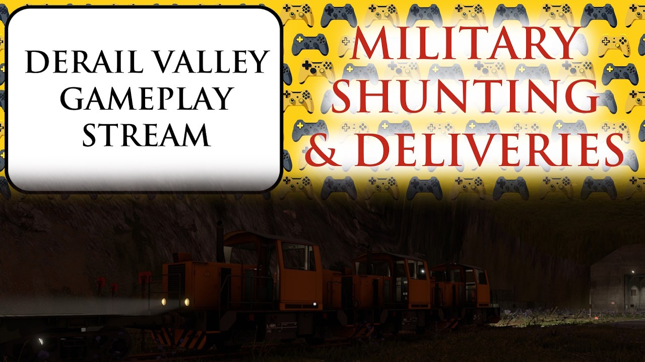 Derail Valley: Military Shunting & Deliveries