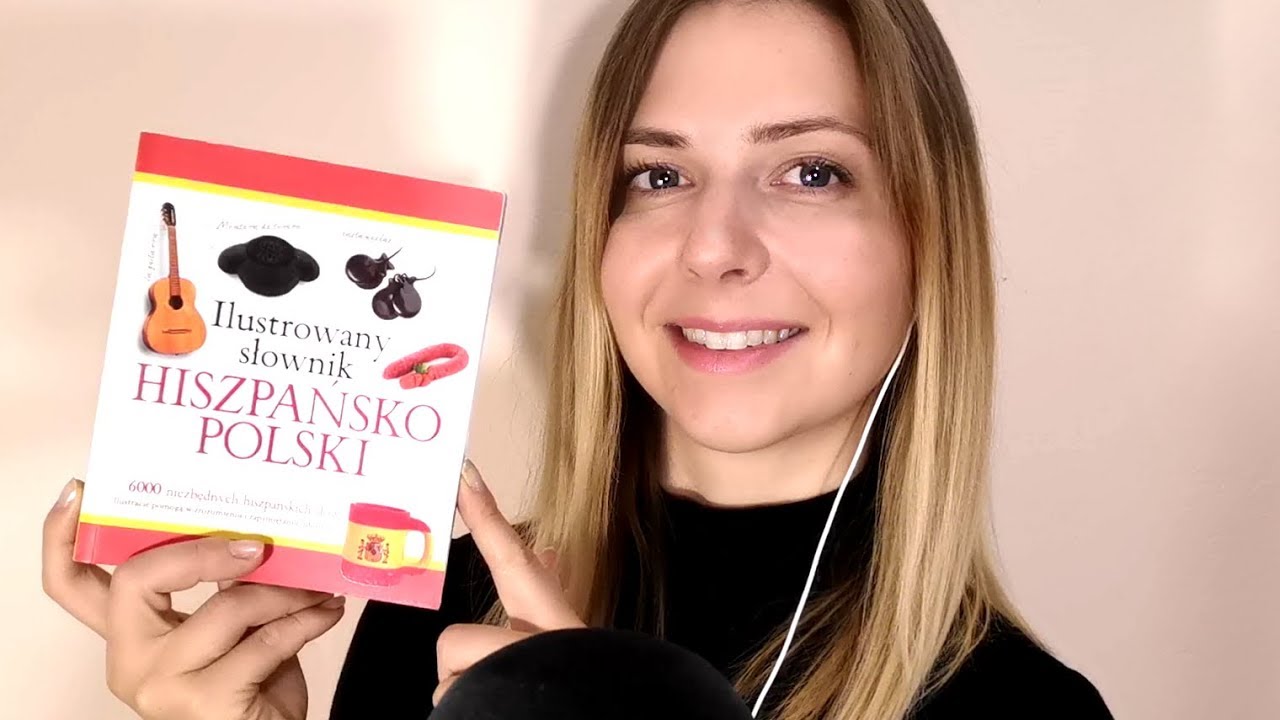 ★ ASMR PO POLSKU ★ Lekcja Hiszpańskiego Reading in Spanish