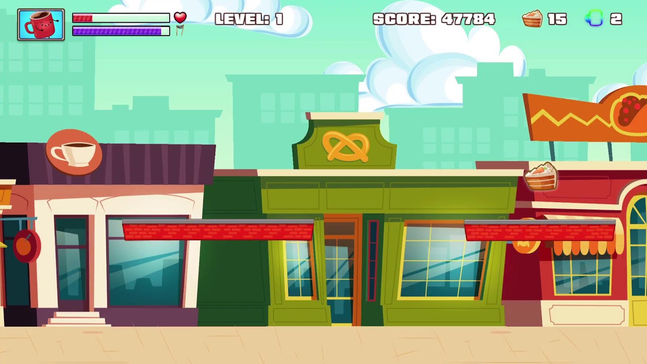 Coffee run: the Coffee runs away