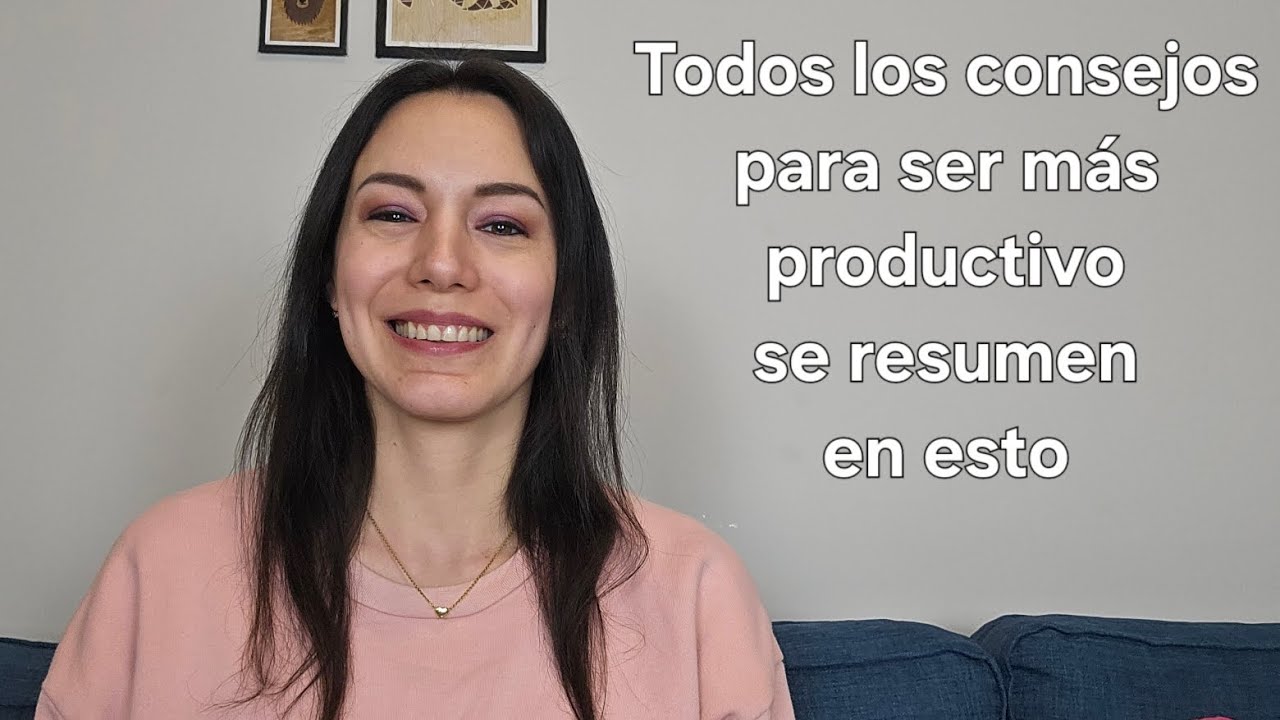 Fíjate en estas 3 áreas y serás más productivo